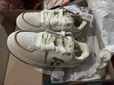 MLB官方运动鞋女鞋子 新年情侣学长鞋厚底休闲鞋百搭板鞋男3ASXCA12N CLB波士顿队/米黄色 38 (240mm) 实拍图