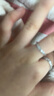 老凤祥 足银莫比乌斯环情侣对戒轻奢小众男女款戒指一对520送女朋友礼物 【京速达】莫比乌斯环情侣戒指【品牌礼盒】 开口可调节 实拍图