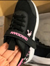 乔丹童鞋女童运动鞋大童跑步鞋女童春秋轻便鞋子 黑色/氢气粉 36 实拍图