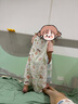 欧孕（OUYUN）婴儿睡袋儿童夏季薄款宝宝清凉竹棉纱布空调家居服睡衣睡裙新春季 蝶恋花【前二后二】 80 cm 【推荐身高78-85cm】 实拍图