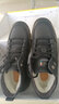 西域骆驼皮鞋冬季男士棉鞋加绒保暖加厚羊毛皮毛一体牛皮运动鞋防滑雪地靴 9801黑色加绒 41 【标准皮鞋码】 实拍图