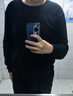 南极人男士秋衣秋裤男套装纯棉抗菌薄款保暖内衣打底线衣棉毛衫黑色4XL 实拍图