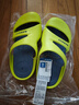 迪卡侬游泳男士运动包脚拖鞋男洞洞鞋NABD2030708亮黄色蓝底42-43码 实拍图