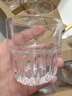 曼薇钢化啤酒杯套装创意玻璃杯二两玻璃小酒杯洋酒杯子网红威士忌酒杯 160ml叠叠啤酒杯6只 实拍图