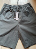 HLA海澜之家休闲短裤男山不在高系列松紧腰短裤男夏季 实拍图