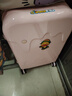 G.DUCKKIDS小黄鸭行李箱小型大容量拉杆旅行箱女高颜值密码登飞机箱短 雪糕箱樱花粉 24英寸 实拍图