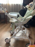 karmababy卡曼天使遛娃神器可坐可躺高景观便携式宝宝婴儿手推车轻便可折叠 【奢华版】天使-千山绿 实拍图
