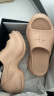 SMFK预售WAVE高跟运动拖鞋SL002B1厚底增高时髦一字拖9.5cm张佳宁同款 肤色 预售5.10 37 晒单实拍图