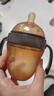 kamidi断奶奶瓶仿母乳硅胶奶瓶新生儿吸管奶瓶防胀气耐摔戒奶奶瓶 150ML【原装3孔】 5-7个月 实拍图