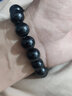 金石灵天然黑曜石手串貔貅男士手链水晶玛瑙虎眼石佛珠送转运珠生日礼物 彩虹眼貔貅手链12mm 实拍图