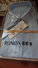 罗蒙（ROMON）冰丝弹力衬衫男短袖夏季免烫中青年商务职业正装修身抗皱薄款衬衣 白色+浅蓝【短袖款】 41/2XL 实拍图