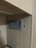 罗格朗（LEGRAND）开关插座电工电料逸景深砂银灰色86型面板墙面暗装电源插座 双开单控 开关 实拍图