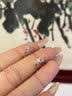 Holycat怀里猫s999银星芒耳扣女星星轻奢高级感耳环养耳耳圈七夕礼物送女友闺蜜 999足银锆石星芒耳扣【一对】 实拍图