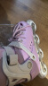 斯威（SWAY） 轮滑鞋儿童溜冰鞋男女童初学者套装滑轮鞋滑冰旱冰鞋成人直排轮 莫紫八轮全闪【大礼包】一体支架 M(适合6-12岁)平时鞋码31-36 实拍图