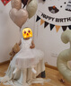戴维贝拉（DAVE＆BELLA）童装女童连衣裙儿童裙子夏装女洛丽塔公主裙女孩宝宝礼服 白色 100 cm（建议身高90-100cm） 实拍图
