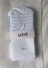 有志者（UZIS）PRO球员级UZIS篮球袜男实战高帮长筒加厚毛巾底精英袜[云2.0] 三双装 白 M (40-43) 实拍图