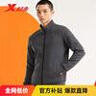 特步立领运动外套夹克男装针织开衫上衣卫衣休闲运动服 实拍图