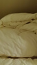 康尔馨A类磨毛被子四季被60支纯棉春秋纤维被芯 5.6斤220*240cm【白色】 实拍图
