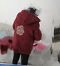 爱雅妈雅中老年人女奶奶冬季保暖妈妈装加绒加厚外套607080老太太上衣服 【贵族无帽公主貂酒红】羊羔绒胆 2XL （100-110斤） 实拍图