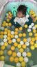 奔麦婴儿洗澡盆泡澡桶宝宝游泳桶大号家用儿童洗澡桶可折叠浴桶浴缸 粉(免充气腋下圈)110cm(配礼包) 实拍图