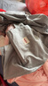 MUJI 柔软洗棉被套套装 枕套套装 床上用品三/四件套纯棉学生宿舍床单 灰色大格纹 双人用适用1.5米床 床单款 被套200*230cm 实拍图