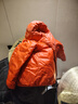 鸭鸭（YAYA）儿童羽绒服轻薄新短款中大童保暖纯色小童男女冬季童装外套D 红色 150 实拍图