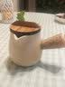 豪尊大容量烤奶茶壶烤茶壶围炉煮茶罐罐奶带盖杯子麻绳可干烧烧烤聚餐 【大号】06号罐罐壶+木盖 600ml 实拍图