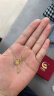 中国黄金 K金手链女士送老婆女友生日礼物 约1.2g 晒单实拍图