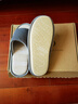 内泊【超舒服】乳胶棉麻拖鞋男士春秋超大码防滑防臭亚麻布拖鞋女灰37 实拍图
