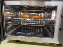 美的（Midea）微碳系列  900w智能变频微波炉 附烤箱功能 自动调温 两种烧烤模式 不锈钢腔体（PC23M8） 实拍图