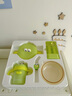 beedoll蓓兜新生儿保温碗套装儿童餐具辅食碗婴儿专用注水碗礼盒-嘟嘟绿 实拍图