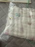 京东快递小方巾新生儿毛巾高密纯棉纱布口水巾宝宝洗脸巾花色随机 25*25纯棉6层柔纱小方巾 邀新专享1条装 实拍图