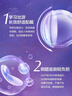 博士伦万花瞳星空幻想进口美瞳彩色隐形眼镜半年抛1片装 浪漫极夜 250度 实拍图