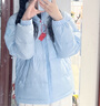 鸭鸭（YAYA）情侣款男女同款羽绒服女2023年冬季新款长款过膝加长加厚保暖外套 黑色 M 160 实拍图
