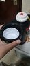 名锐（MINGRUI）保温壶杯大容量户外家用旅行壶不锈钢车载旅行水壶重阳节实用礼品 【抗菌99%】黑+背带+小碗 1600ml 实拍图