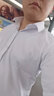 凡客诚品衬衫男商务易打理纯色西服正装衬衣男士白衬衫 短-纯白 40 实拍图