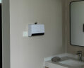 莫顿（MODUN）擦手纸盒壁挂式卫生间纸巾盒免打孔厕所抽纸盒洗手间商用MD-5855  晒单实拍图