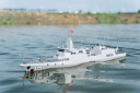 JJR/C可下水遥控战舰水上遥控船南昌号仿真驱逐舰军事模型电动玩具船 60cm 遥控驱逐舰可下水 晒单实拍图