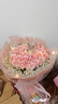 领香鲜花速递香槟玫瑰花束送女友老婆生日礼物全国同城配送 33朵戴安娜玫瑰花束—怦然心动 实拍图