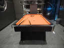 皓玉佳台球桌标准型大理石成人家用多功能黑八桌球台乒乓球桌餐桌二合一 9尺 石板自动回球三用【球房】 实拍图