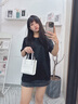 NINE WEST包包女包轻奢斜挎包女士单肩包2025新款小方包生日礼物送女友老婆 白色 长15.5CMx宽9CMx高16CM 实拍图