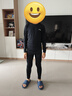 李宁（LI-NING）儿童紧身衣速干运动套装篮球足球羽毛球训练跑步男女秋冬健身150 实拍图