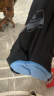 洛克兄弟骑行裤男女山地车公路车裤子海绵垫骑行短裤带护垫夏自行车装备 沃伦-男款黑色 XL 实拍图