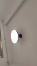 雷士（NVC）吊扇灯黑色风扇灯语音米家智控客厅大瓦数高亮led智能全光谱三防 实拍图
