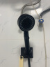 贝乐卫浴（Ballee）DS1063加压浴室手持莲蓬头淋浴头黑色增压花洒喷头 实拍图