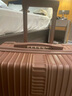 ULDUM行李箱小型拉杆箱旅行箱皮箱网红学生密码箱登机箱18吋化妆箱旅游 登机箱|玫瑰金 18英寸 实拍图