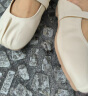 大东穆勒鞋女鞋2024春季新款甜美可爱套脚懒人拖低跟单鞋1607 米色 37 晒单实拍图