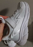 361°童鞋 儿童跑鞋25春秋男女童3-14岁缓震校园小白鞋 白32 实拍图
