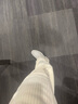 思加图【杨幂同款】冬季新款摇滚SOLO英伦马丁靴粗跟短靴EEZ14DD3 云柔白杏（单里） 37 实拍图