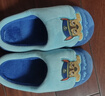 汪汪队儿童棉拖鞋冬耐磨室内男童女童卡通软底家居鞋小孩保暖拖鞋 1807天蓝 240/内长215mm  实拍图